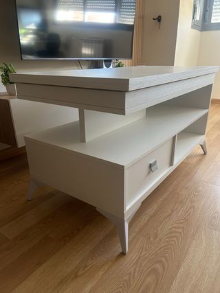 Mesa centro extensible y elevable