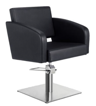 Sillón de peluquería negro