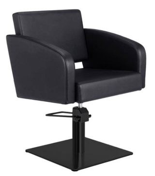 Sillón de peluquería negro