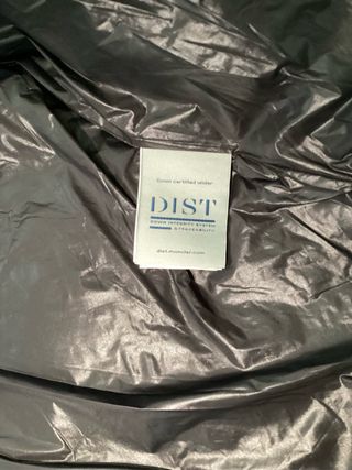 Chaqueta Moncler Negra Brillante