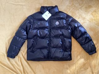 Chaqueta Moncler Negra Brillante