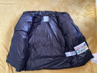 Chaqueta Moncler Negra Brillante