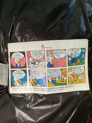Chaqueta Moncler Negra Brillante