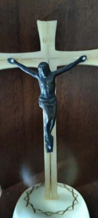 Coppia Crocifissi Vintage cm 6x12 e 6x10