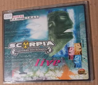 CD PROMOCIONAL Scorpia Live Central delSonido Mix