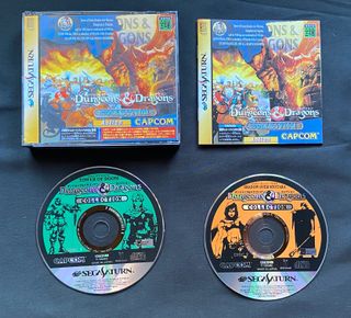 Sega Saturn Dungeons&Dragons NTSC J Jap Repro