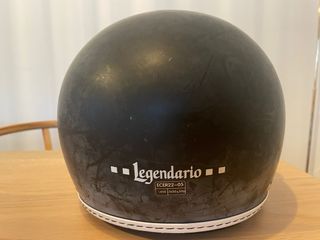 Casco Moto Legendario. Talla L (56-60 cm.)
