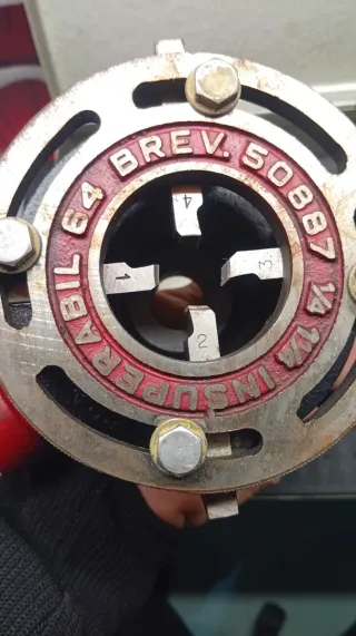 Filiera per tubi BREV. 50887 1/4 1 1/4