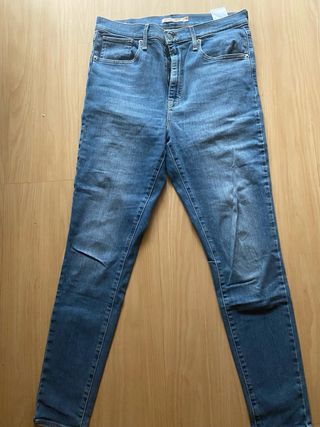 Levi's Mile High Super Skinny Jeans Azules