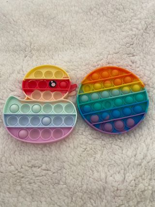 Lote de 5 Popets Arcoíris