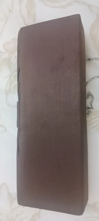 Bolso de mano Modas Lliun S.L. marrón chocolate