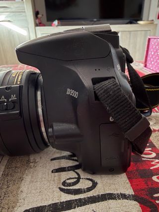 Cámara Nikon D3500 + Objetivo 18-55mm