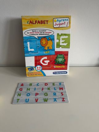 Juego L'Alfabet Clementoni Catalán