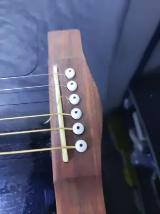 Guitarra Acústica Negra Fender