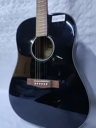 Guitarra Acústica Negra Fender