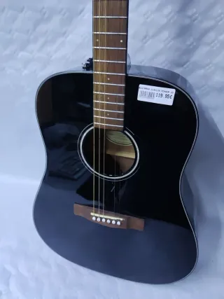 Guitarra Acústica Negra Fender