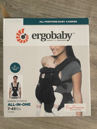 Mochila Portabebés Ergobaby Negra