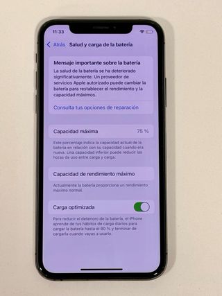 iPhone XS 256 GB Negro