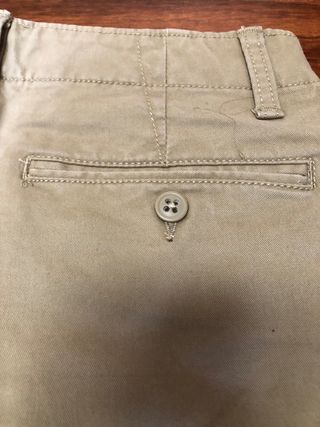 Pantalón Gap Talla 12 Años Beige