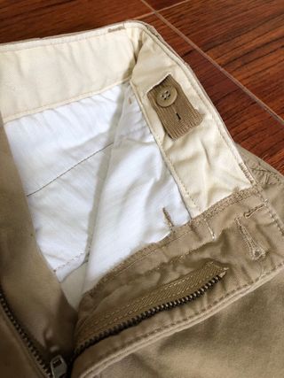 Pantalón Gap Talla 12 Años Beige