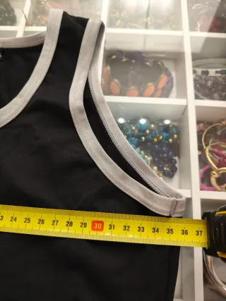 Vestido Padel Padoru Negro y Amarillo