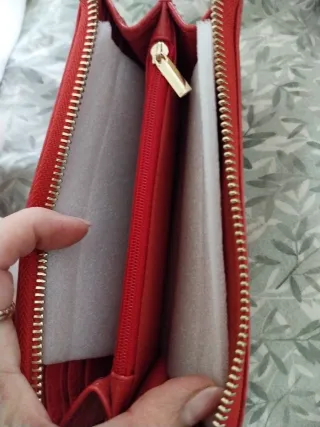 Monedero Sfera Rojo Nuevo