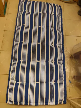 Dos Colchones de lana y tela llengues mallorquines