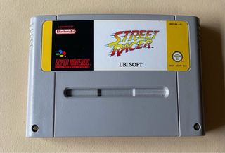 Videojuego Street Racer para Súper Nintendo, 1994