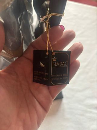 Figura de porcelana Nadal mujer con gato