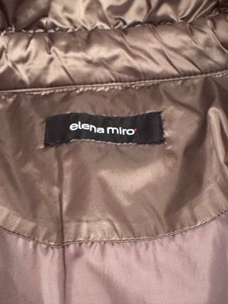 Plumas mujer marrón