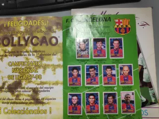 Lote Álbumes Cromos Fútbol Incompletos