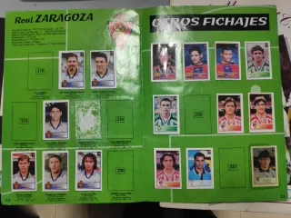 Lote Álbumes Cromos Fútbol Incompletos