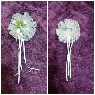 Barbie - Vestido Novia Vintage + Velo y Ramo