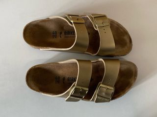 Birkenstock Arizona Sandalias Talla 40 Dorado