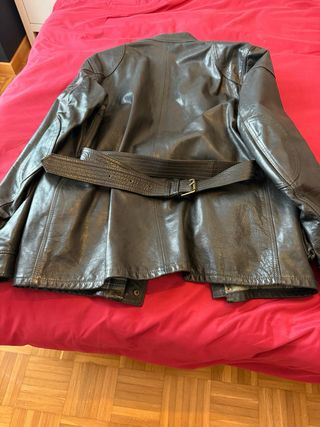 Chaqueta Belstaff Piel Negra Talla XL