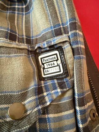 Chaqueta Belstaff Piel Negra Talla XL