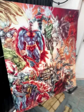 Cuadro Superhéroes DC Comics