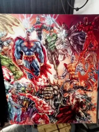 Cuadro Superhéroes DC Comics