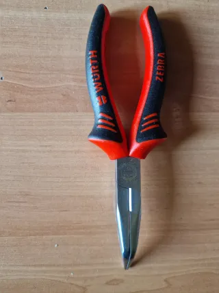 Alicate punta curva Wurth Zebra