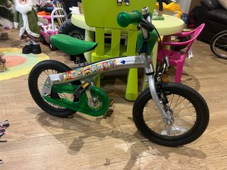 Bicicleta infantil 14 verde
