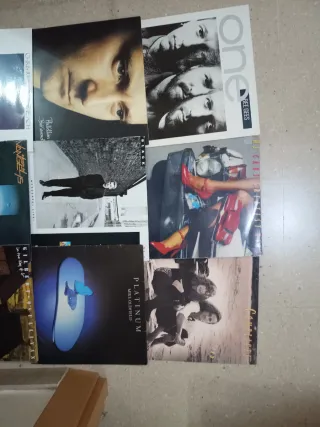 Lote 21 Vinilos LP Años 80 Pop Rock Internacional