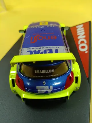 Coche de Slot Ninco Renault Megane tepac a estrena