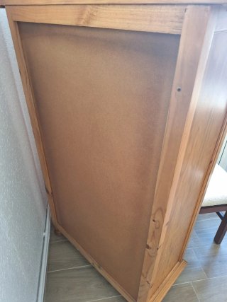 Cómoda de madera 7 cajones
