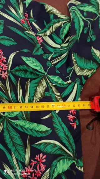 Rebajas. Camisa estampada flores