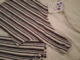 Conjunto Shorts Fitness e Collant Listrado