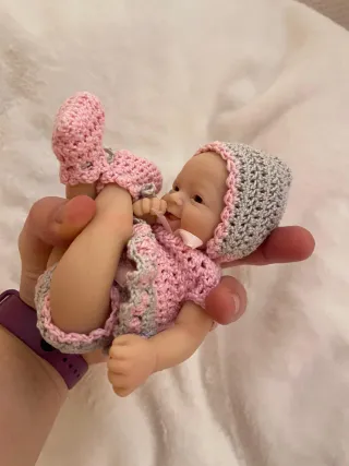 Bebé Minireborn Silicona 20 cm