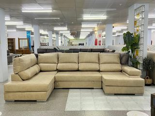 Sofa rinconera con cama amplia nuevo !