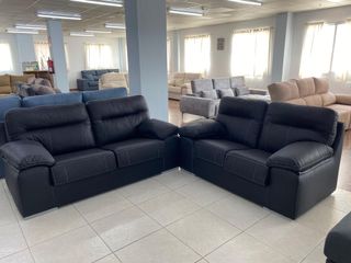 Nuevo sofa 3+2 negro de alta gama