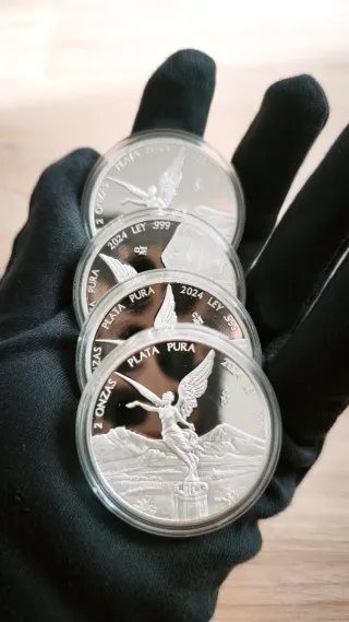 Moneda de Plata LIBERTAD 2 Oz 2024 PROOF México
