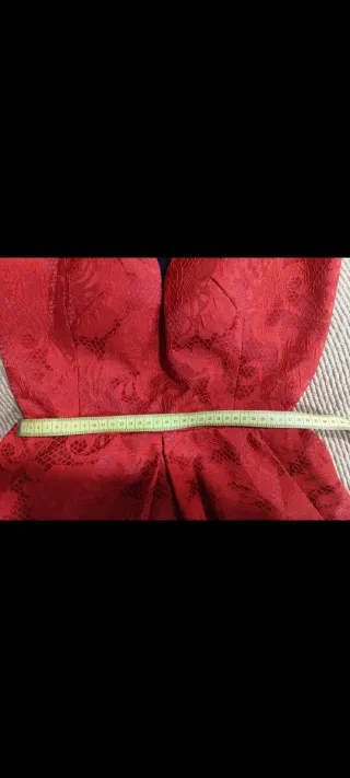 Vestido Fiesta/Cocktail Rojo y Negro